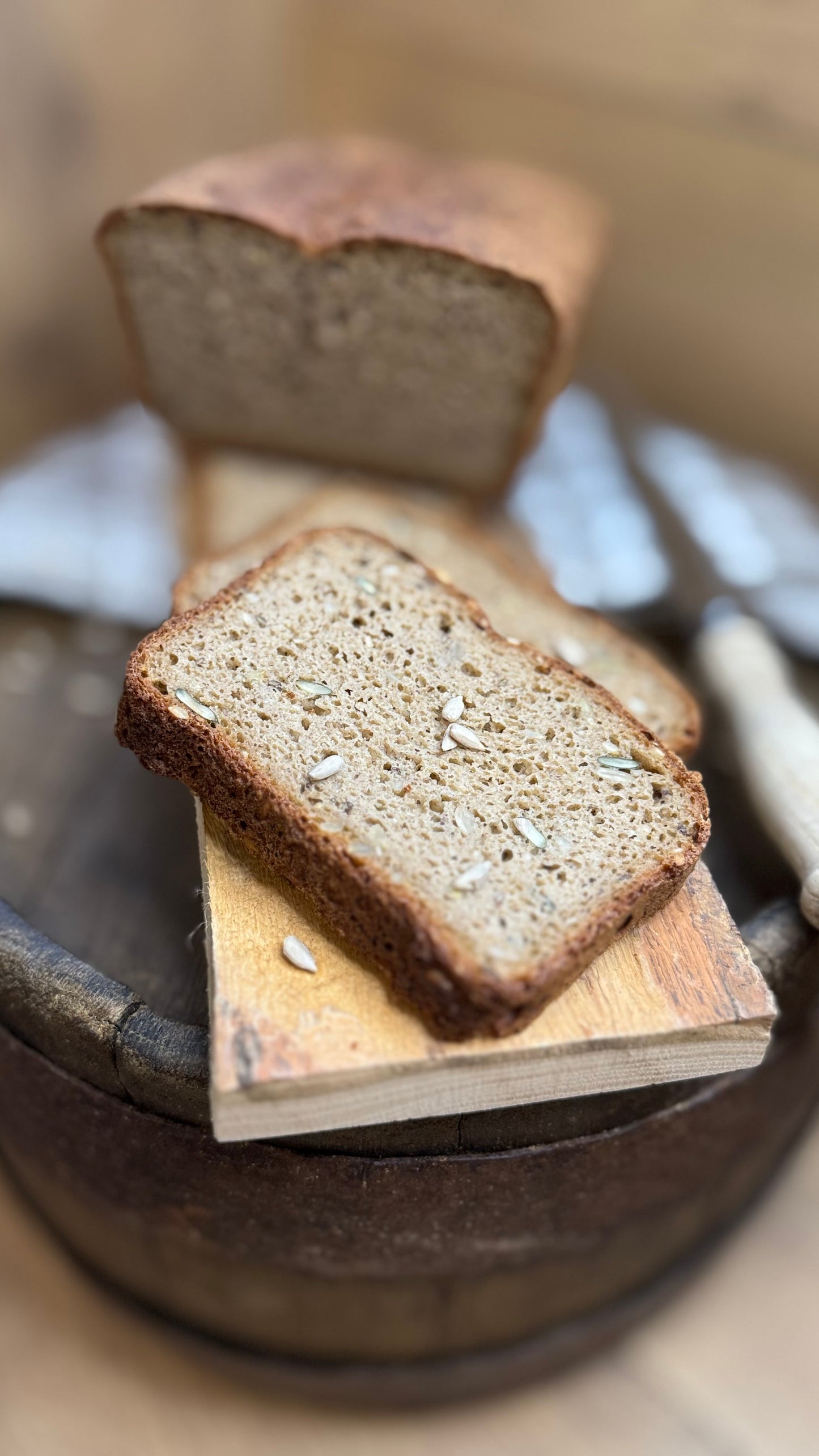 Rezept glutenfreier Rührknüller – Buchweizenbrot