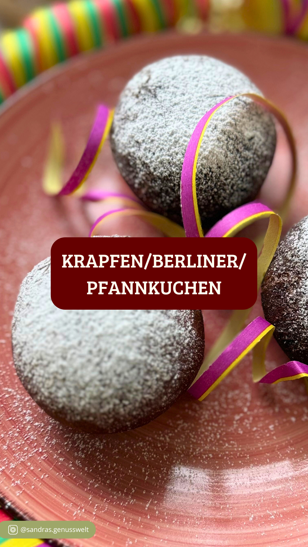 Glutenfreie Krapfen, Berliner, Pfannkuchen