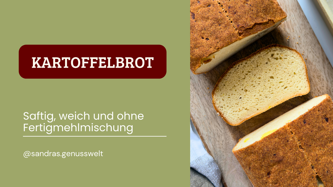 Glutenfreies Kartoffelbrot ohne Fertigmischung: Saftig, weich und unglaublich einfach
