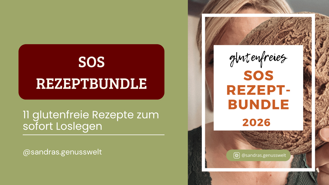 SOS Sorglos Rezeptebundle: 11 glutenfreie Rezepte zum sofort Loslegen