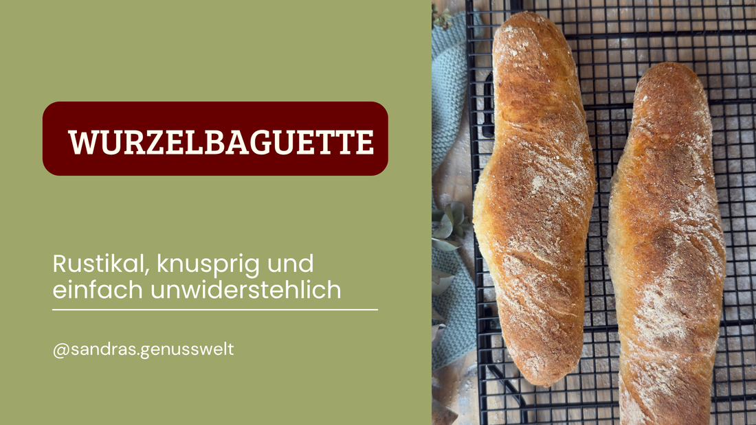 Glutenfreies Wurzelbaguette: So rustikal und knusprig dass niemand glaubt dass es glutenfrei ist