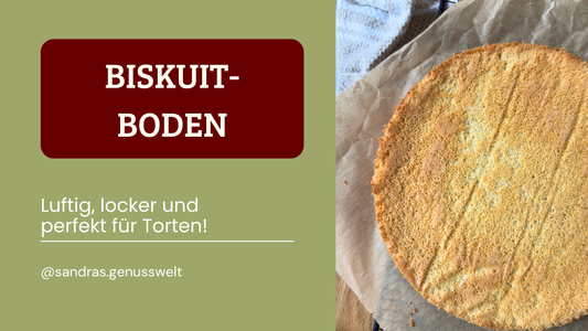 Luftiger glutenfreier Biskuitboden ohne Fertigmischung für perfekte Torten