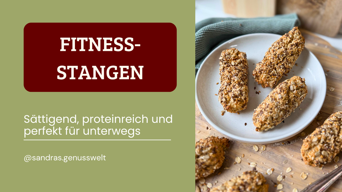 Glutenfreie Fitnesstangen: Proteinreich, sättigend und perfekt für unterwegs