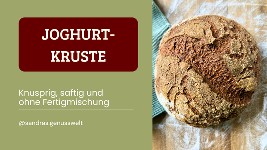 Glutenfreie Joghurtkruste ohne Fertigmischung, knusprig, saftig und gelingsicher