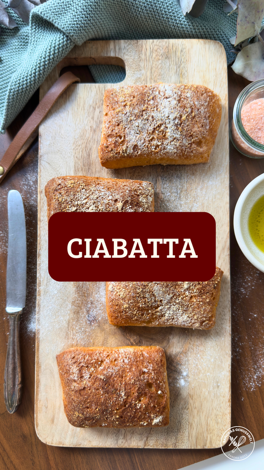 Glutenfreie Ciabatta
