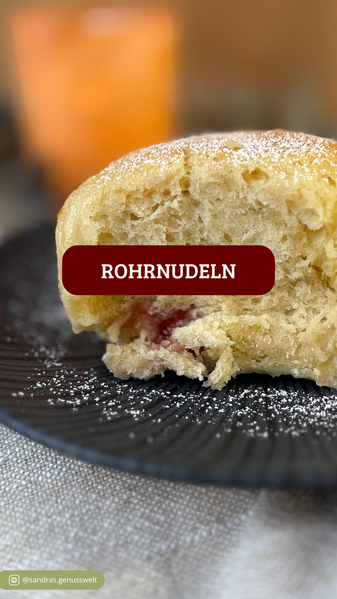 Fluffige, glutenfreie Rohrnudeln aus dem Ofen als PDF